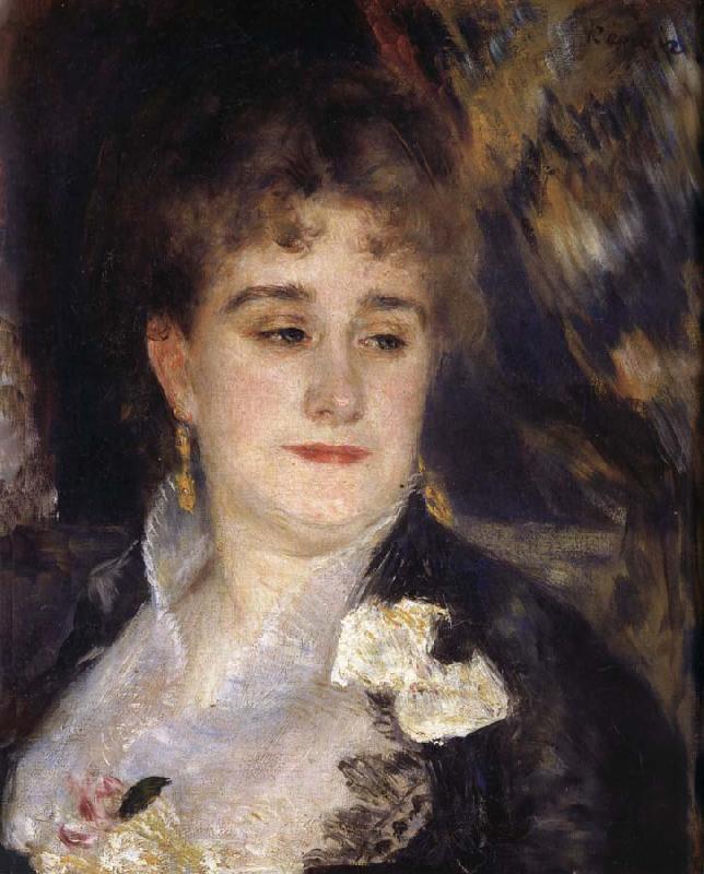 Pierre Renoir First Portrait of Madame Georges Charpentier oil painting picture